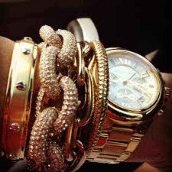 J. Crew Jewelry - J. Crew classic pave link bracelet